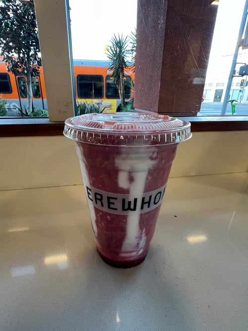 Erewhon smoothie strawberry glaze