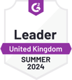 G2 Leader UK: Summer 2024 Badge