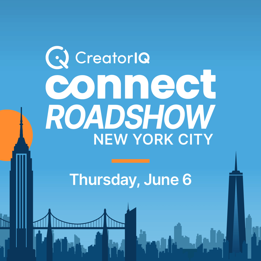 CreatorIQ Connect Roadshow, New York City - June 6, 2024