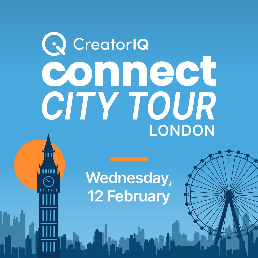 (Invite Only) CreatorIQ Connect London City Tour - 12 February, 2025